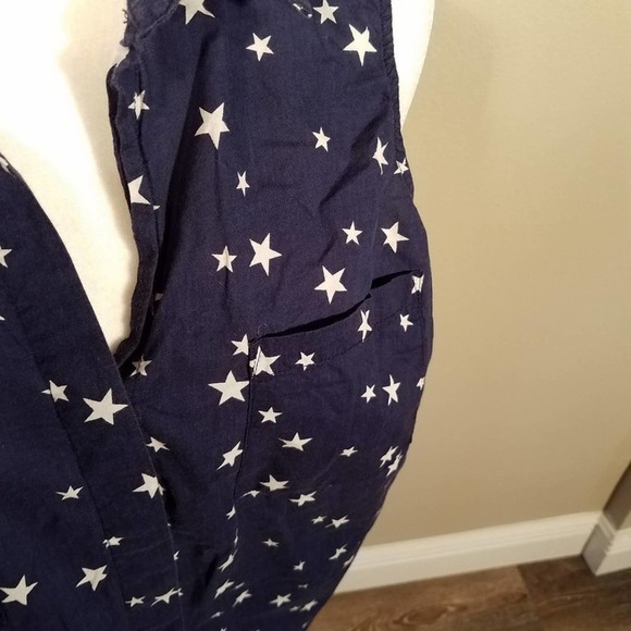 🎈4 FOR $20 FADED Glory Button Down Top Stars - Picture 2 of 6